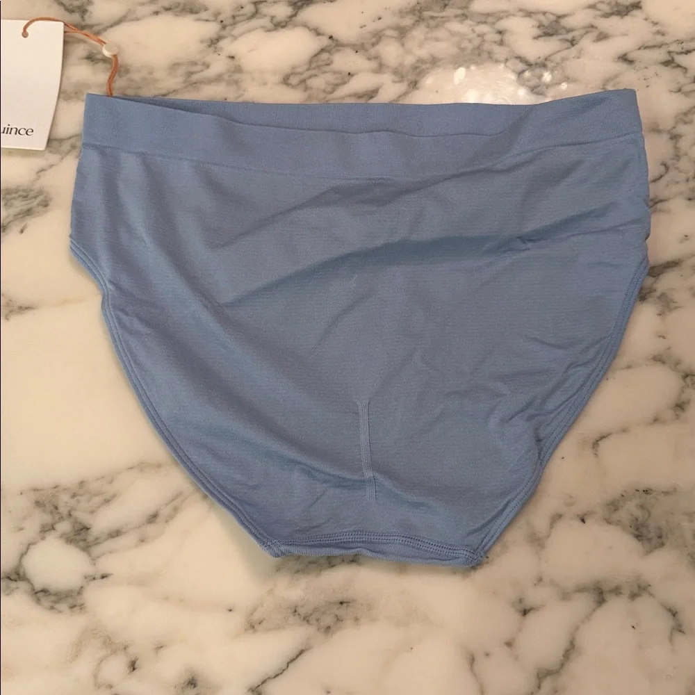 New Quince Smoothing Comfort High-Waisted Brief (6-Pack) French Blue Sz L